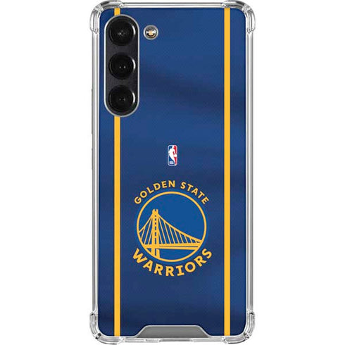 NBA Golden State Warriors Jersey Galaxy S24 FE Clear Case